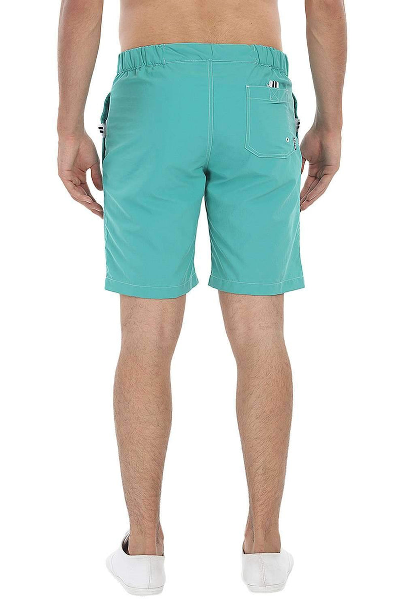 Solid Board Shorts With 9 '' Inseam