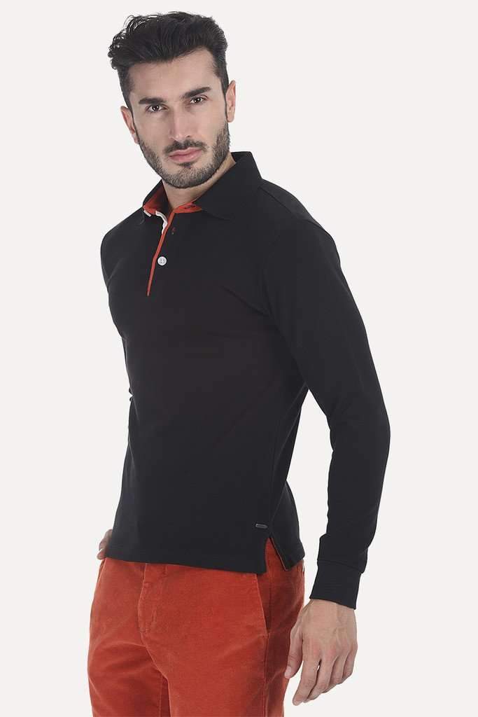 Solid Short Sleeve Cotton Pique Polo
