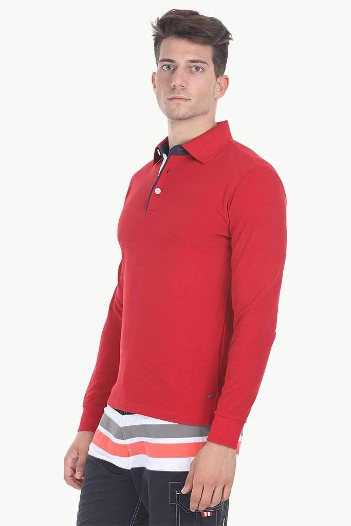 Solid Short Sleeve Cotton Pique Polo