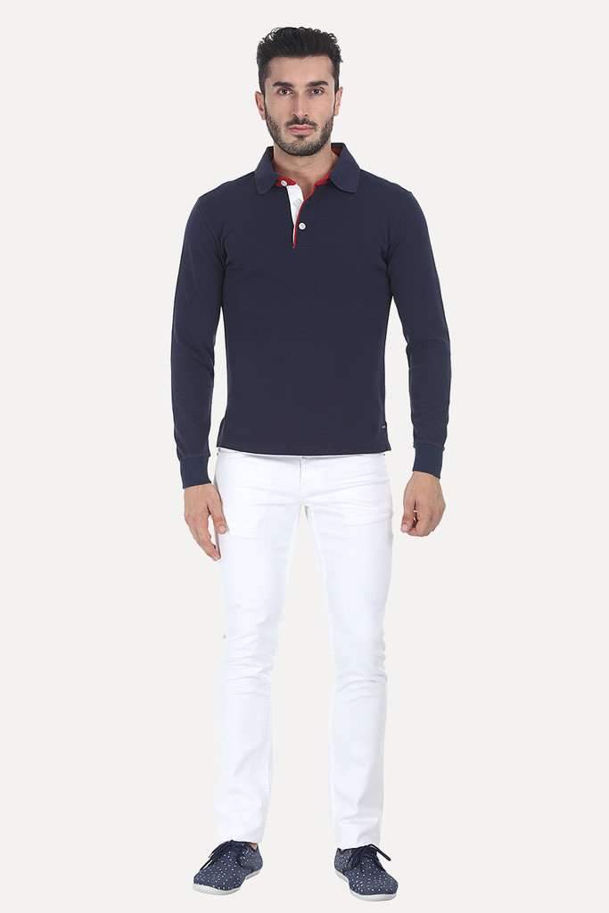 Solid Short Sleeve Cotton Pique Polo