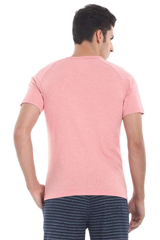 Solid Soft Cotton Knit Henley
