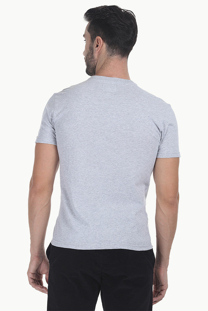 Solid Soft Heather V Neck Tee