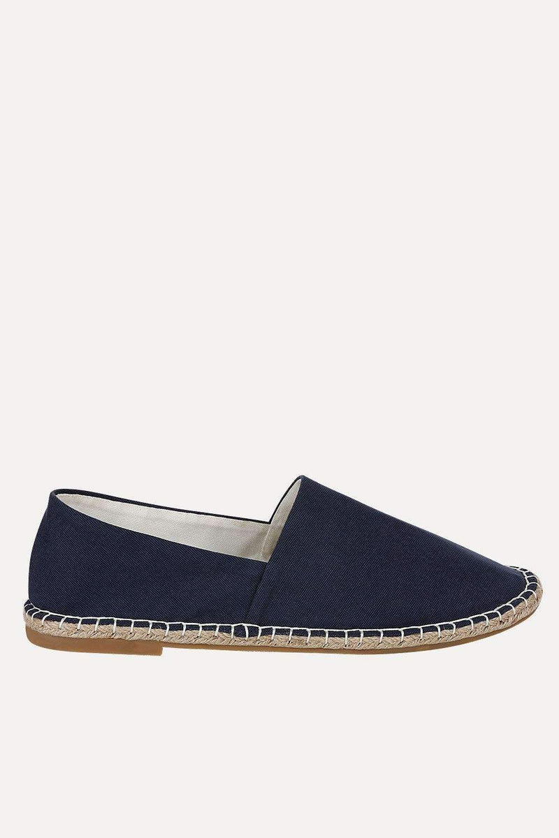 Solid Canvas And Jute Espadrilles