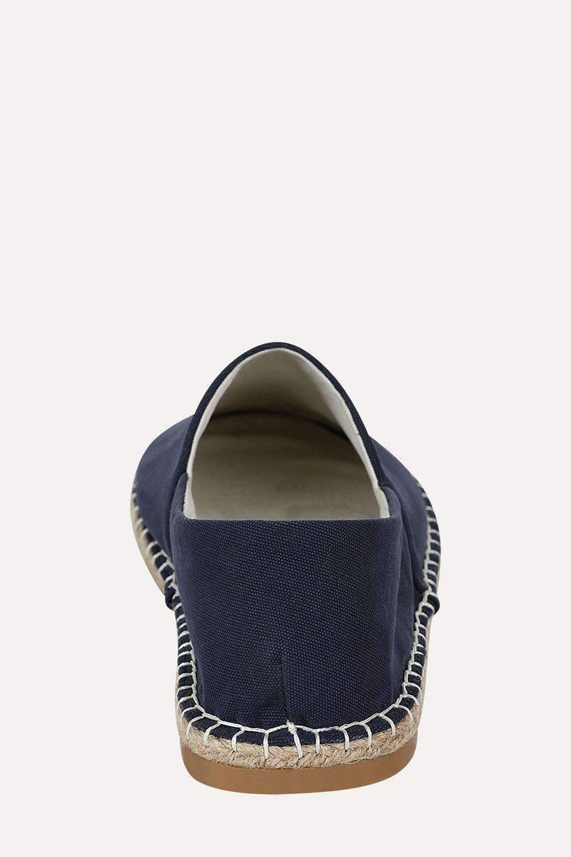 Solid Canvas And Jute Espadrilles