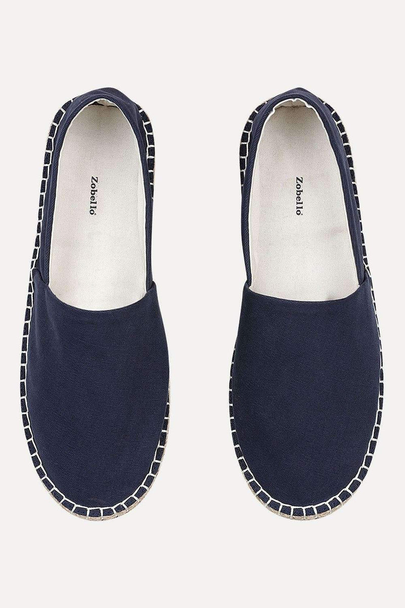 Solid Canvas And Jute Espadrilles