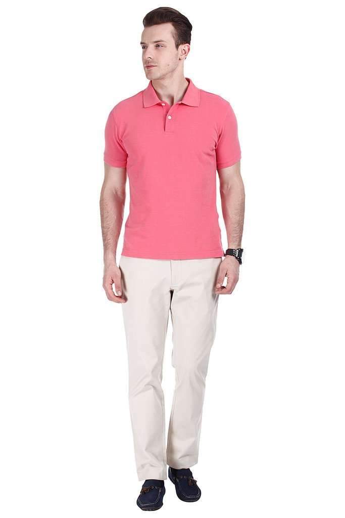 Solid Super Combed Egyptian Cotton Polo