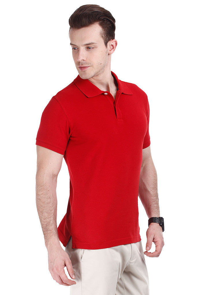 Solid Super Combed Egyptian Cotton Polo