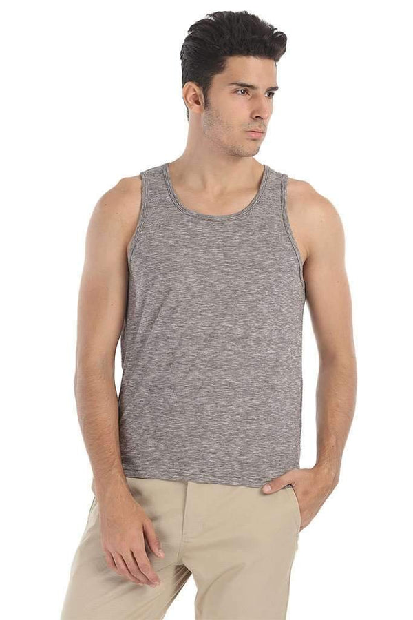 Spaced Dyed Engineered Striped Tank