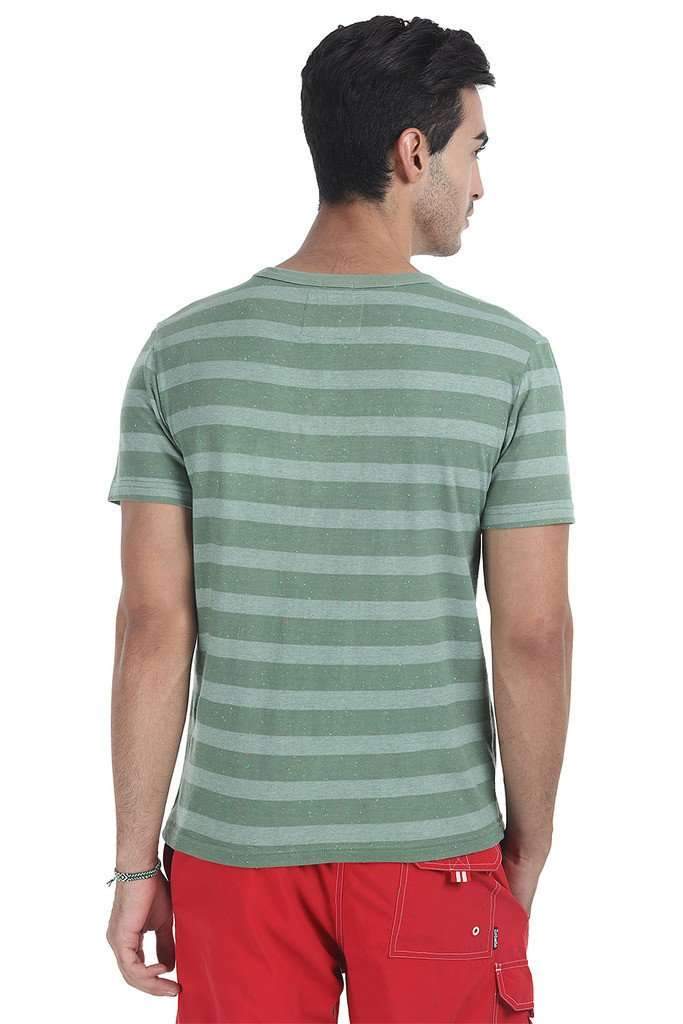 Speckled Stripe Yarn Dyed Tee