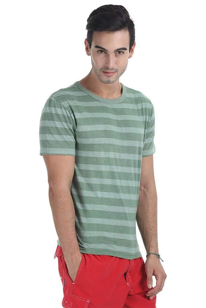 Speckled Stripe Yarn Dyed Tee