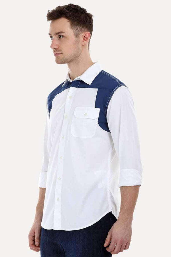 Statement Color-Block Shirt