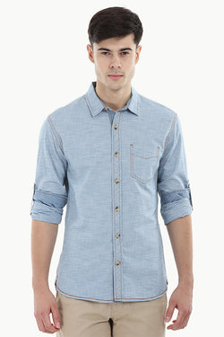 Stripe Denim Shirt