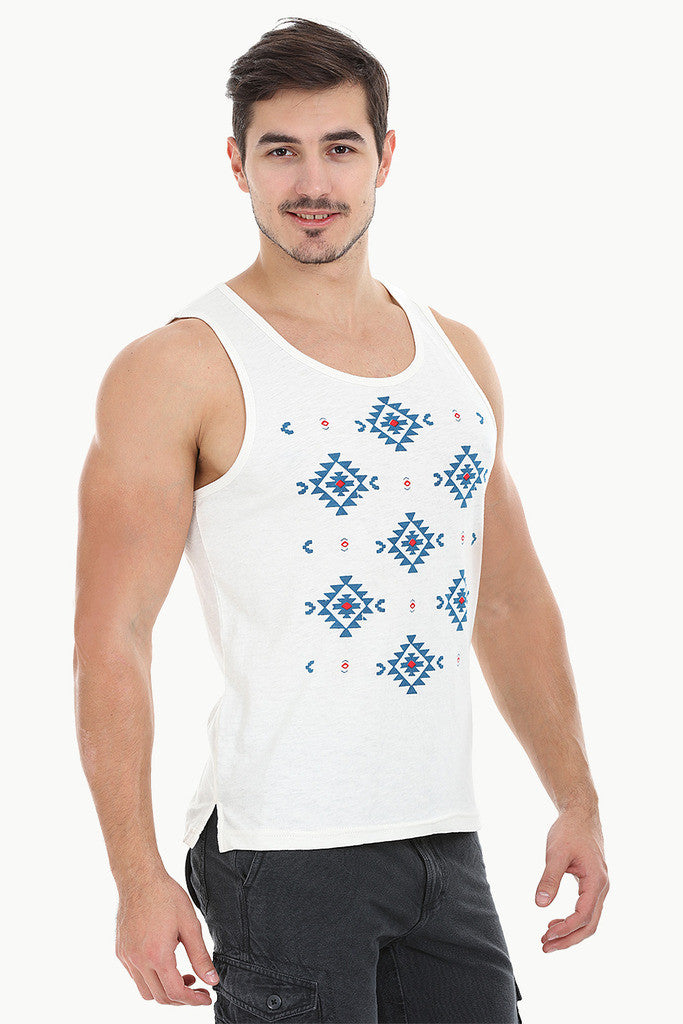 Striped Heather Tank