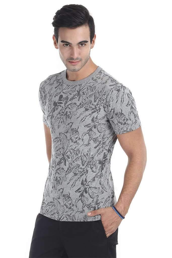 Summer Printed Crew Neck Tee