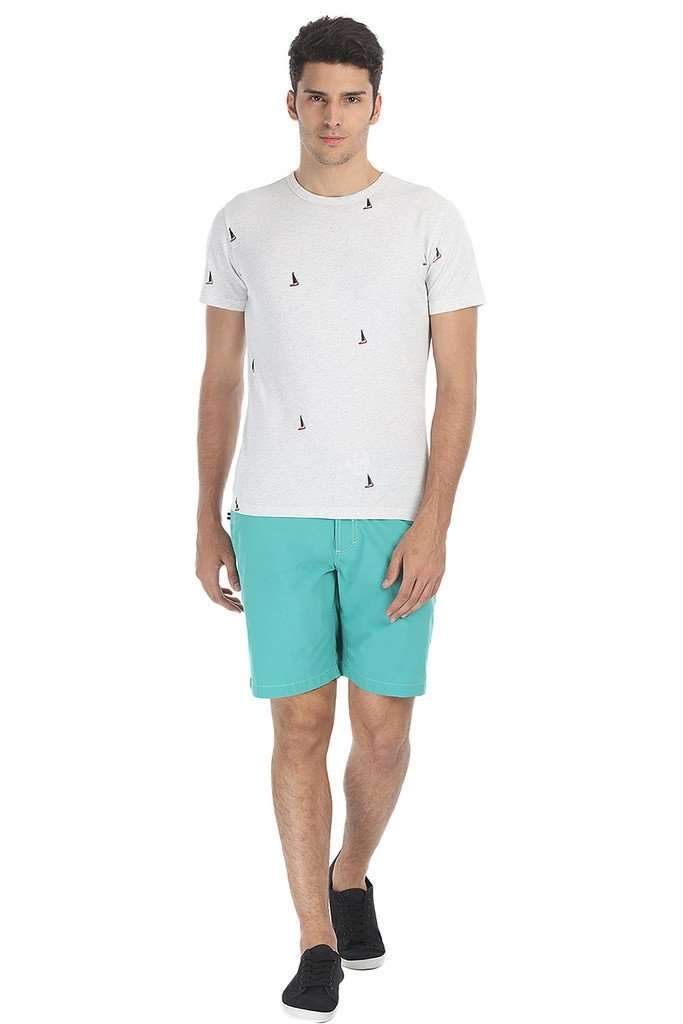Summer Printed Crew Neck Tee