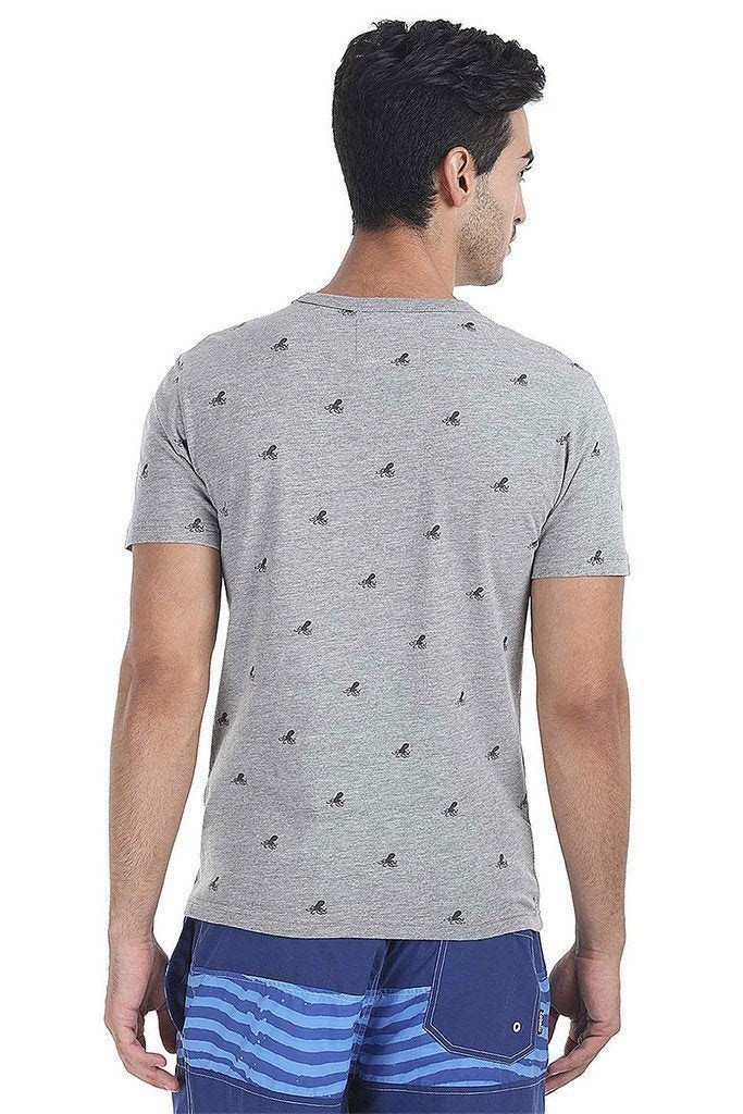 Summer Printed Crew Neck Tee