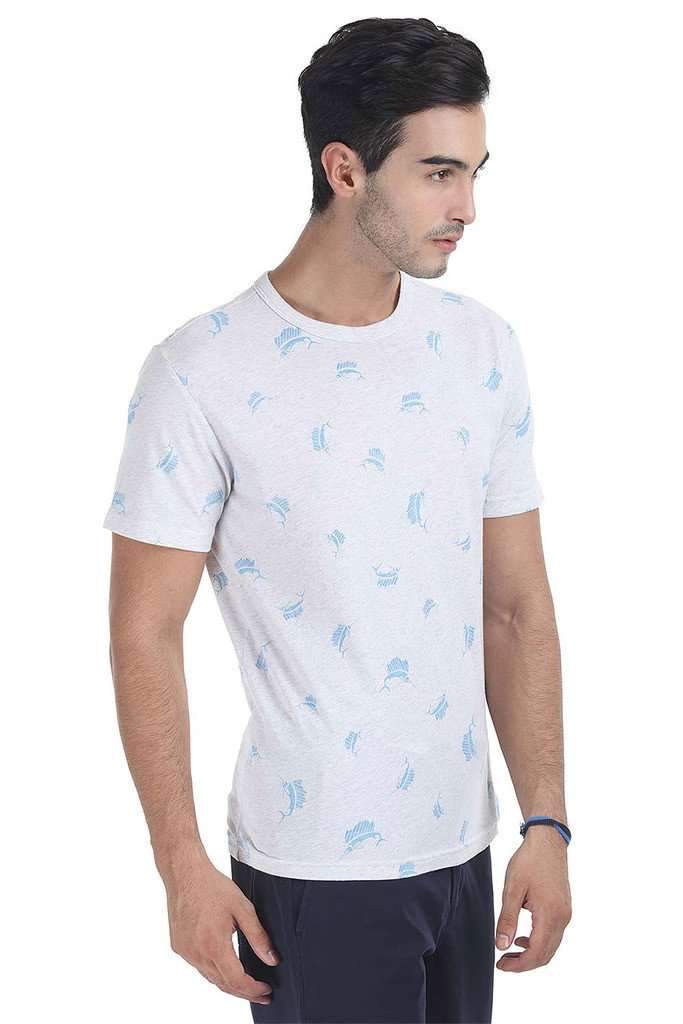 Summer Printed Crew Neck Tee