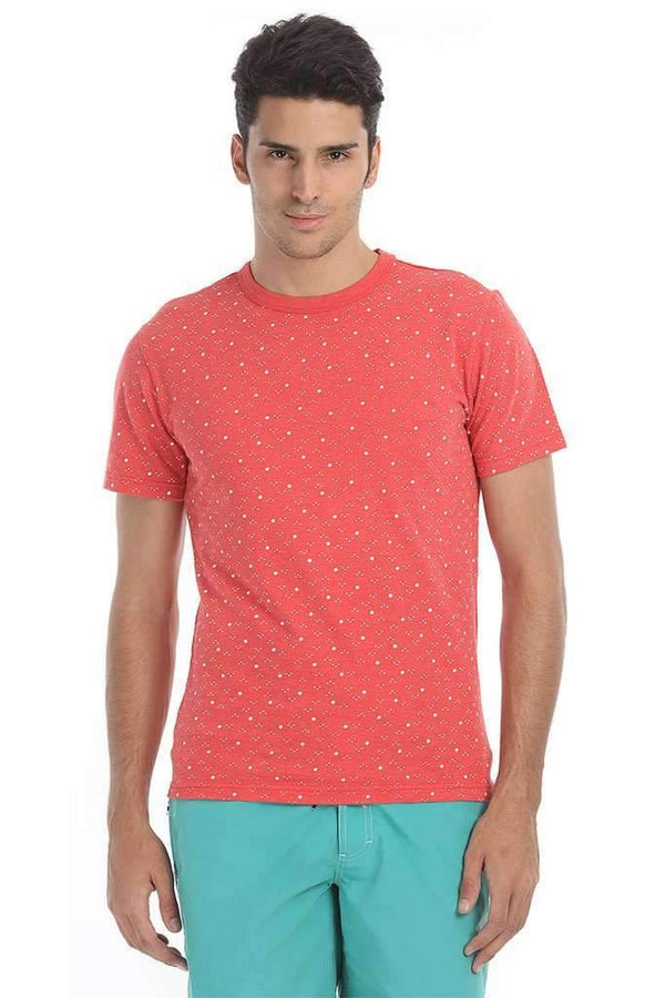 Summer Printed Crew Neck Tee