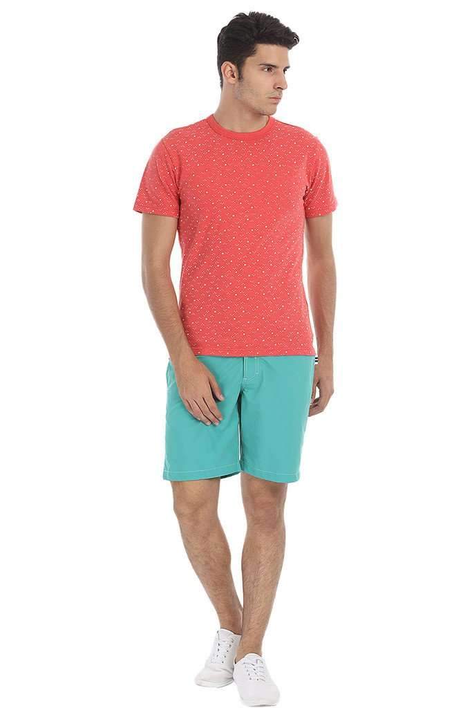 Summer Printed Crew Neck Tee