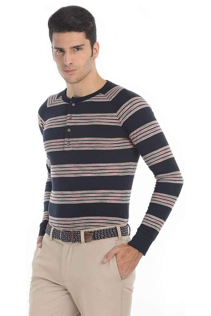 Super Soft Cotton Knit Full Sleeve Henley
