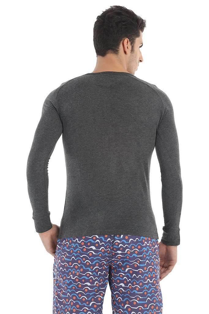 Super Soft Cotton Knit Full Sleeve Henley