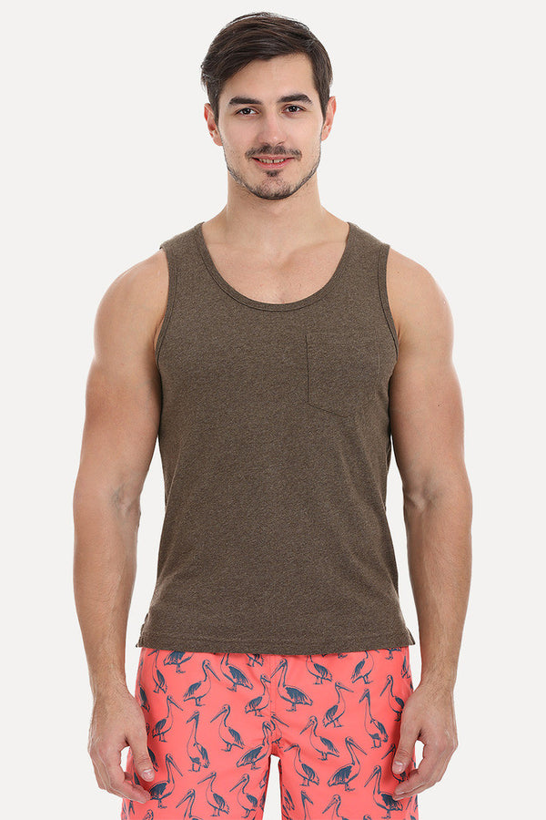 Super Soft Heather Solid Tank