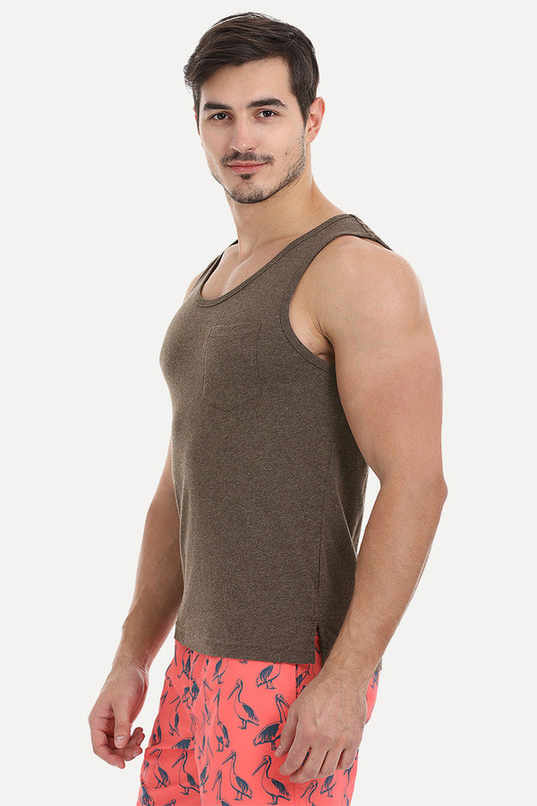 Super Soft Heather Solid Tank