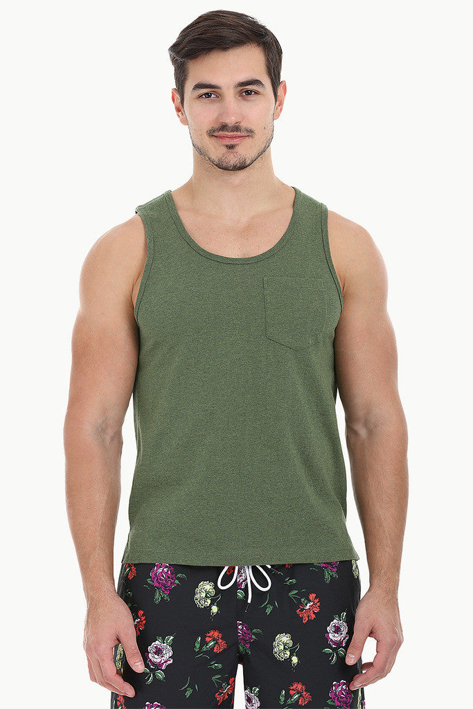 Super Soft Heather Solid Tank