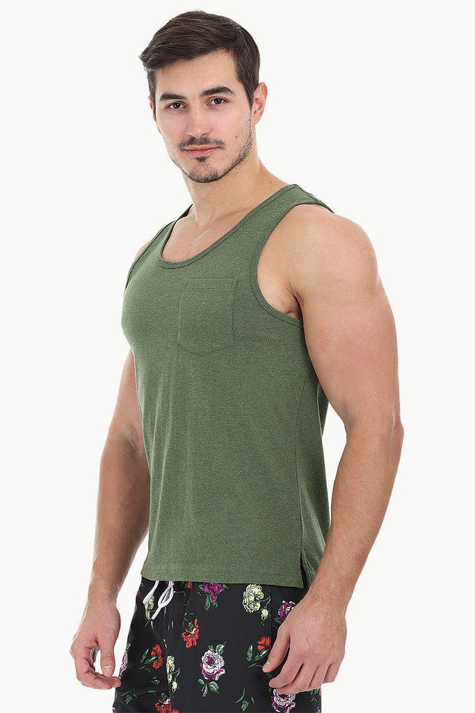 Super Soft Heather Solid Tank