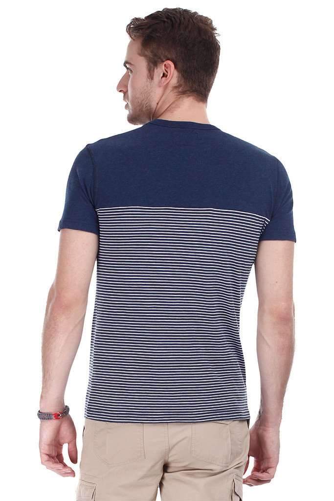 Super Combed Bretton Stripe Knit Crew Tee