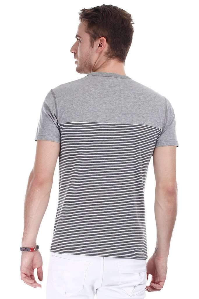 Super Combed Bretton Stripe Knit Crew Tee