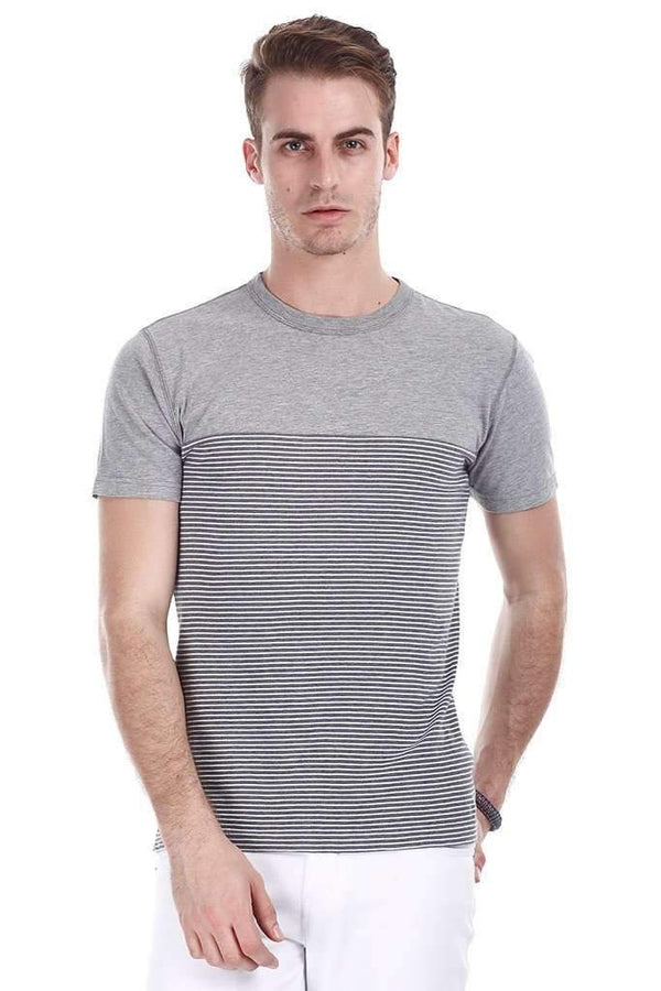 Super Combed Bretton Stripe Knit Crew Tee