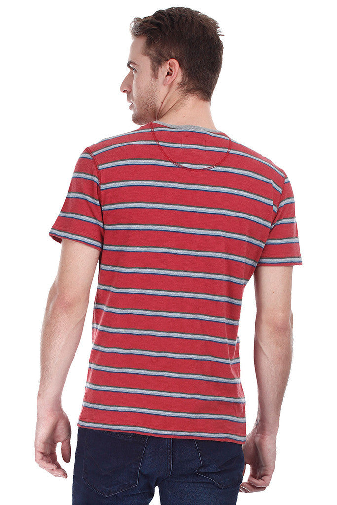 Super Combed Jacquard Knit Short Sleeve Tee