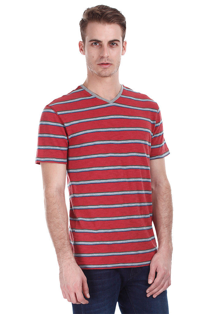 Super Combed Jacquard Knit Short Sleeve Tee