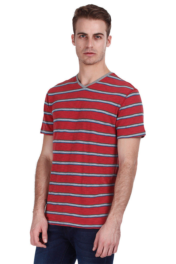 Super Combed Jacquard Knit Short Sleeve Tee