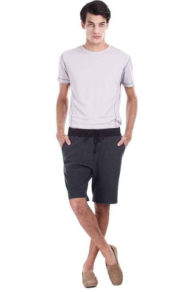 Super Combed Jacquard Knit Solid Shorts
