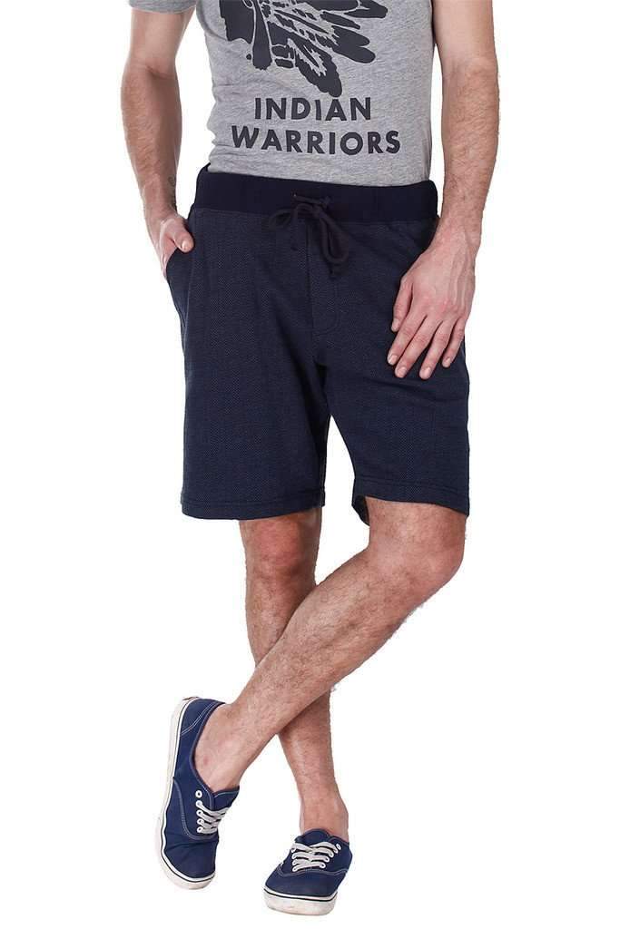 Super Combed Jacquard Knit Solid Shorts