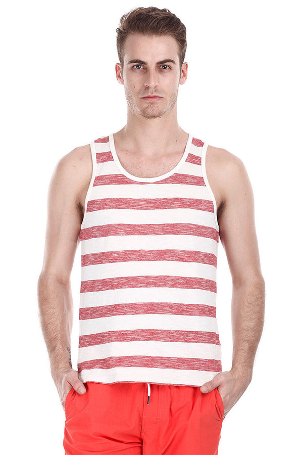 Super Combed Jacquard Knit Tank