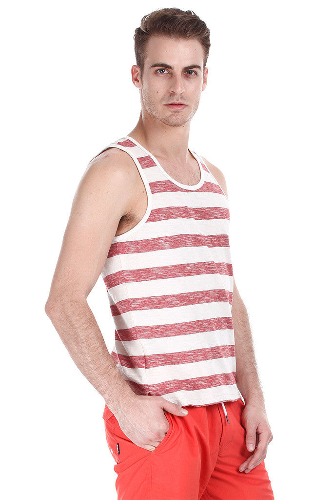 Super Combed Jacquard Knit Tank