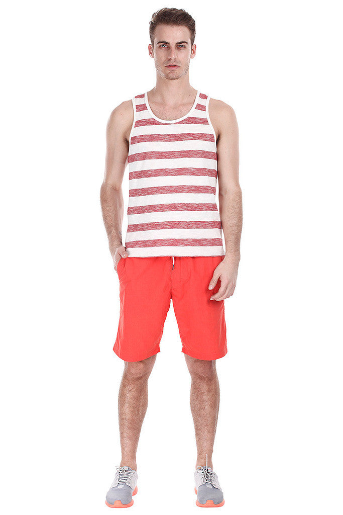 Super Combed Jacquard Knit Tank