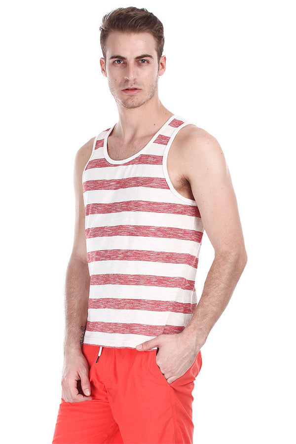 Super Combed Jacquard Knit Tank