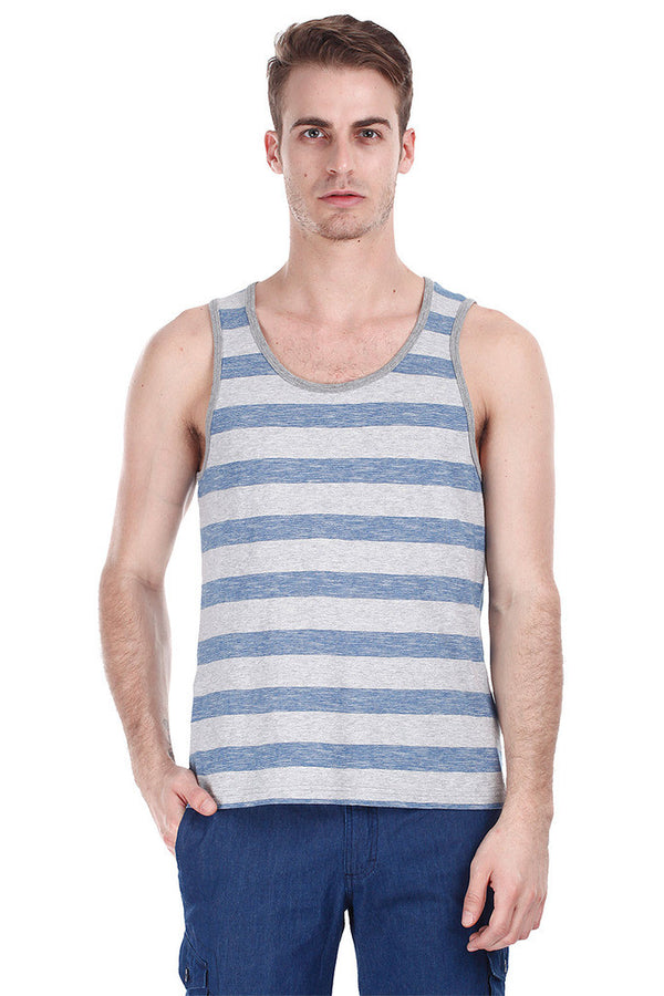 Super Combed Jacquard Knit Tank