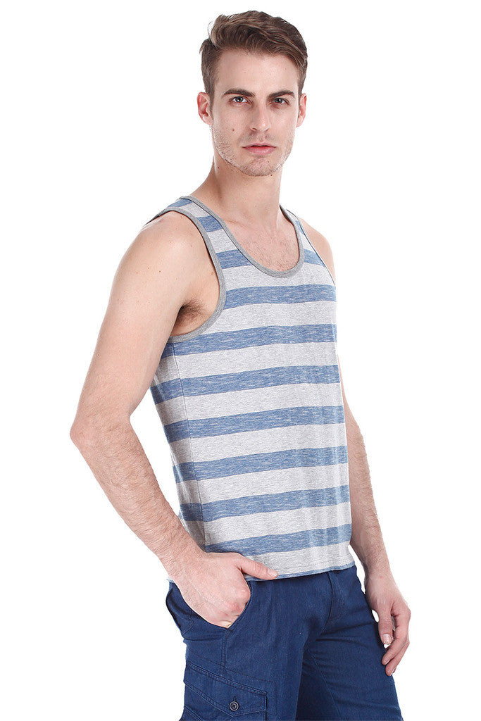 Super Combed Jacquard Knit Tank