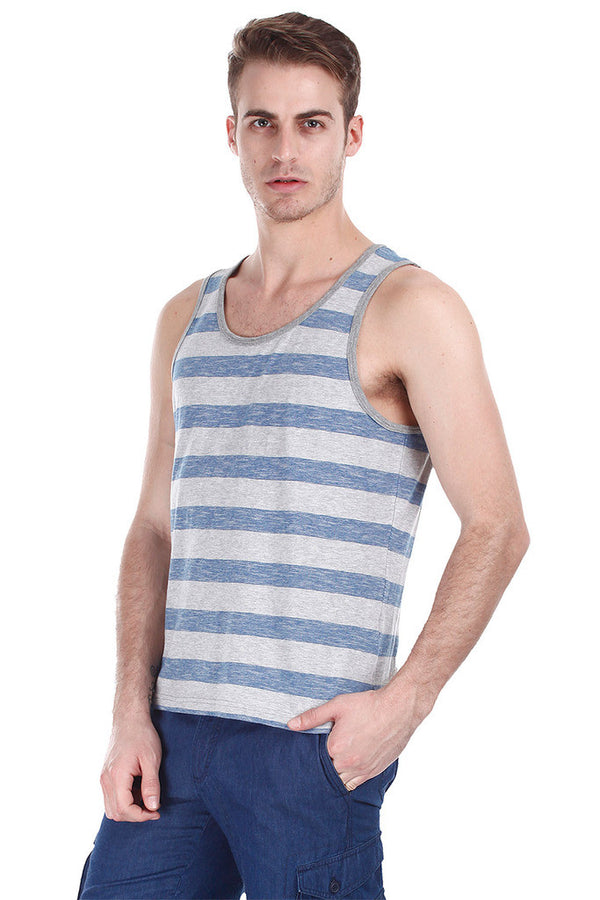 Super Combed Jacquard Knit Tank