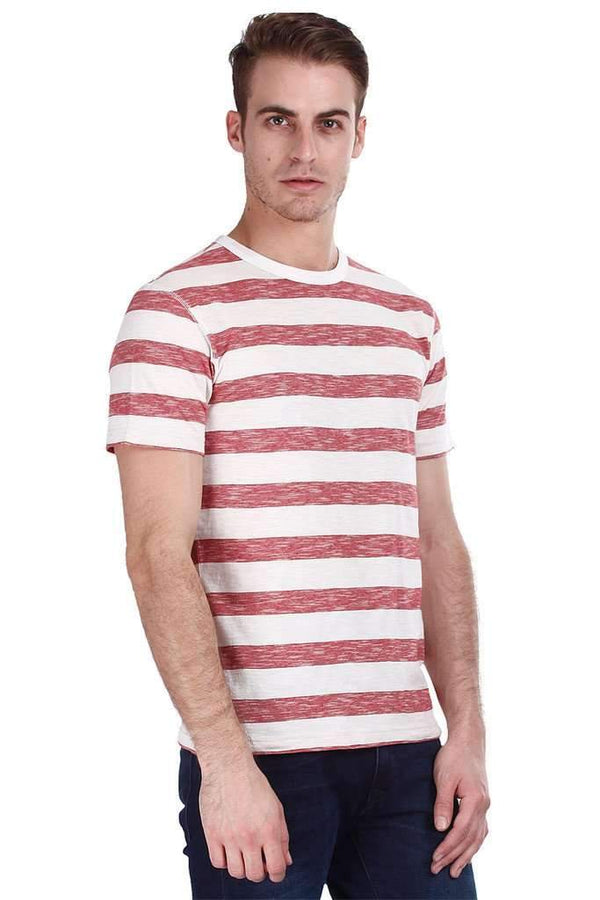 Super Combed Jacquard Striped Tee