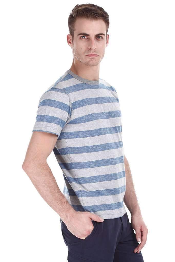 Super Combed Jacquard Striped Tee