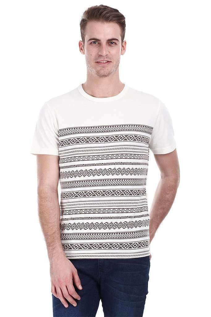 Super Combed Jacquard Yarn Dye Tee