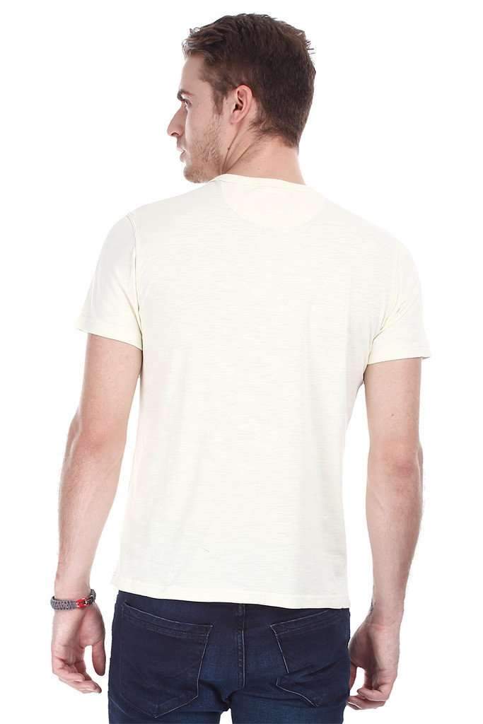 Super Combed Pastel Printed Crew Neck Tee