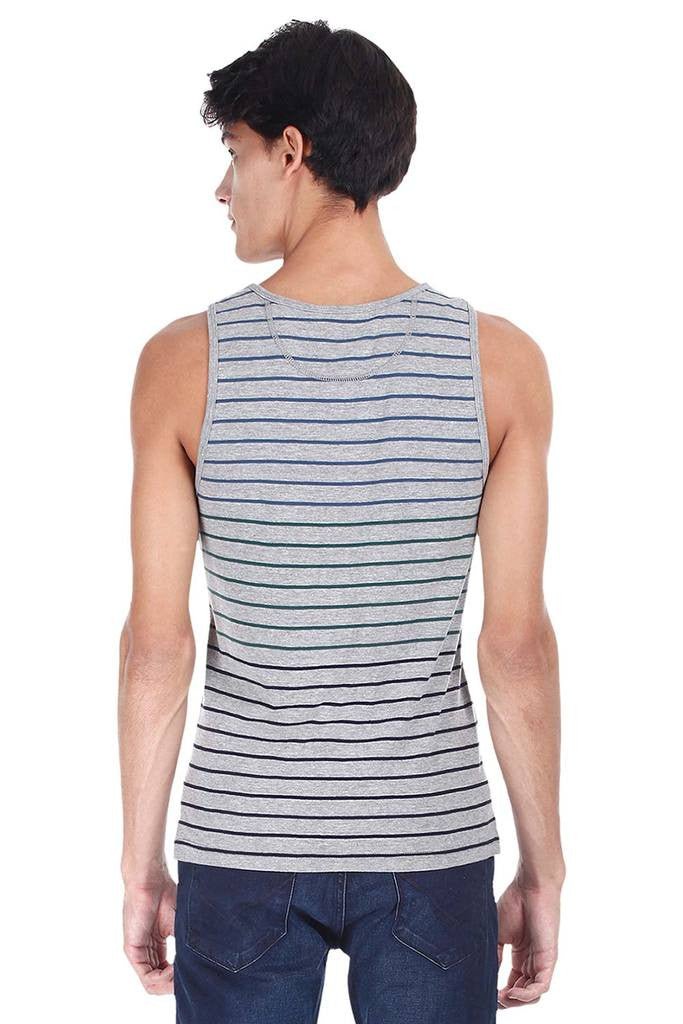 Super Combed Yarn Dyed Jacquard Knit Tank