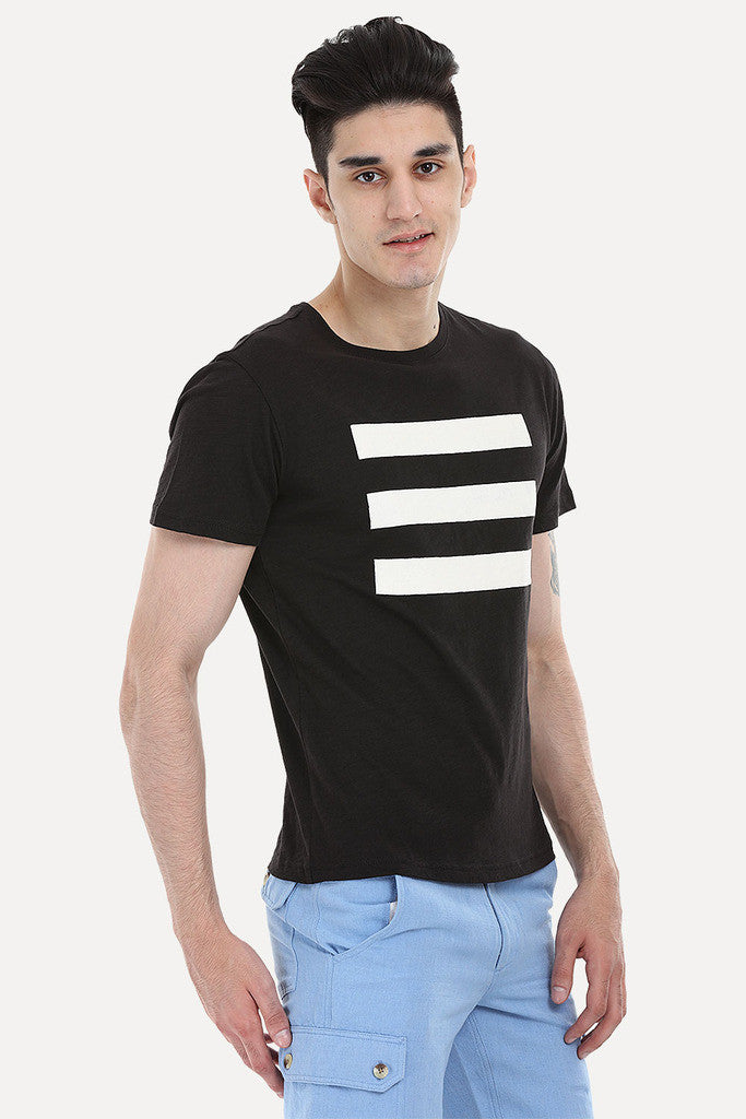 Triple Lined Short Sleeve Crew